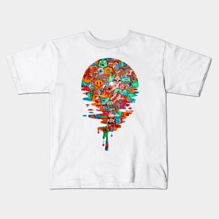 Melting Sun Kids T-Shirt